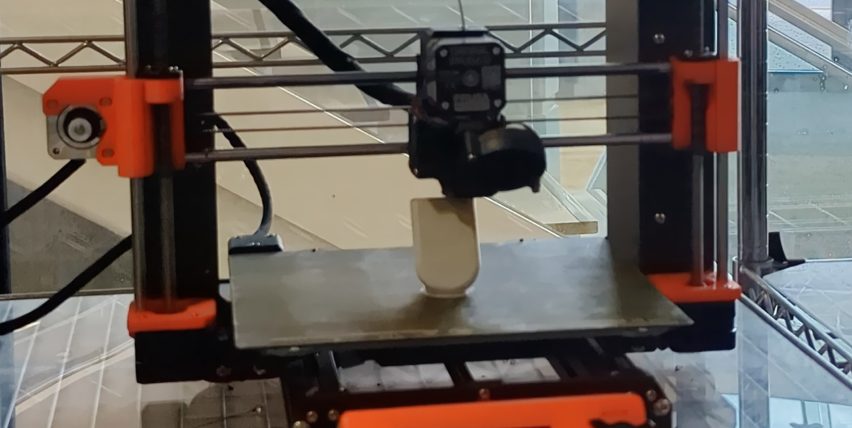 SIVO.GO alarm being 3D-printed