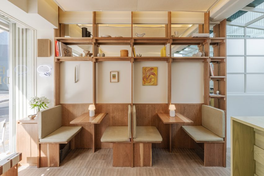 Cafe in Edition Denmark store