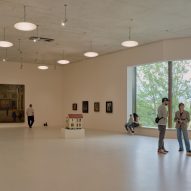 Fondation Beyeler expansion in Switzerland by Peter Zumthor