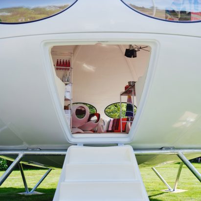 Futuro House entrance
