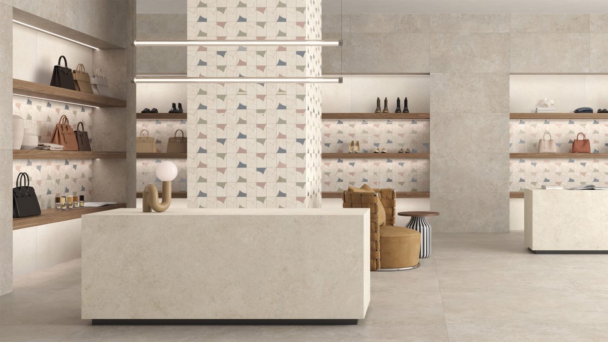 Course Tile Design Ceramiche Keope unveils trio of stone-effect surfaces for