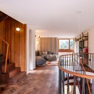 Bedroom inside Hampstead Town House by Hayhurst and Co
