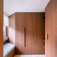Landing space inside Hampstead Town House by Hayhurst and Co