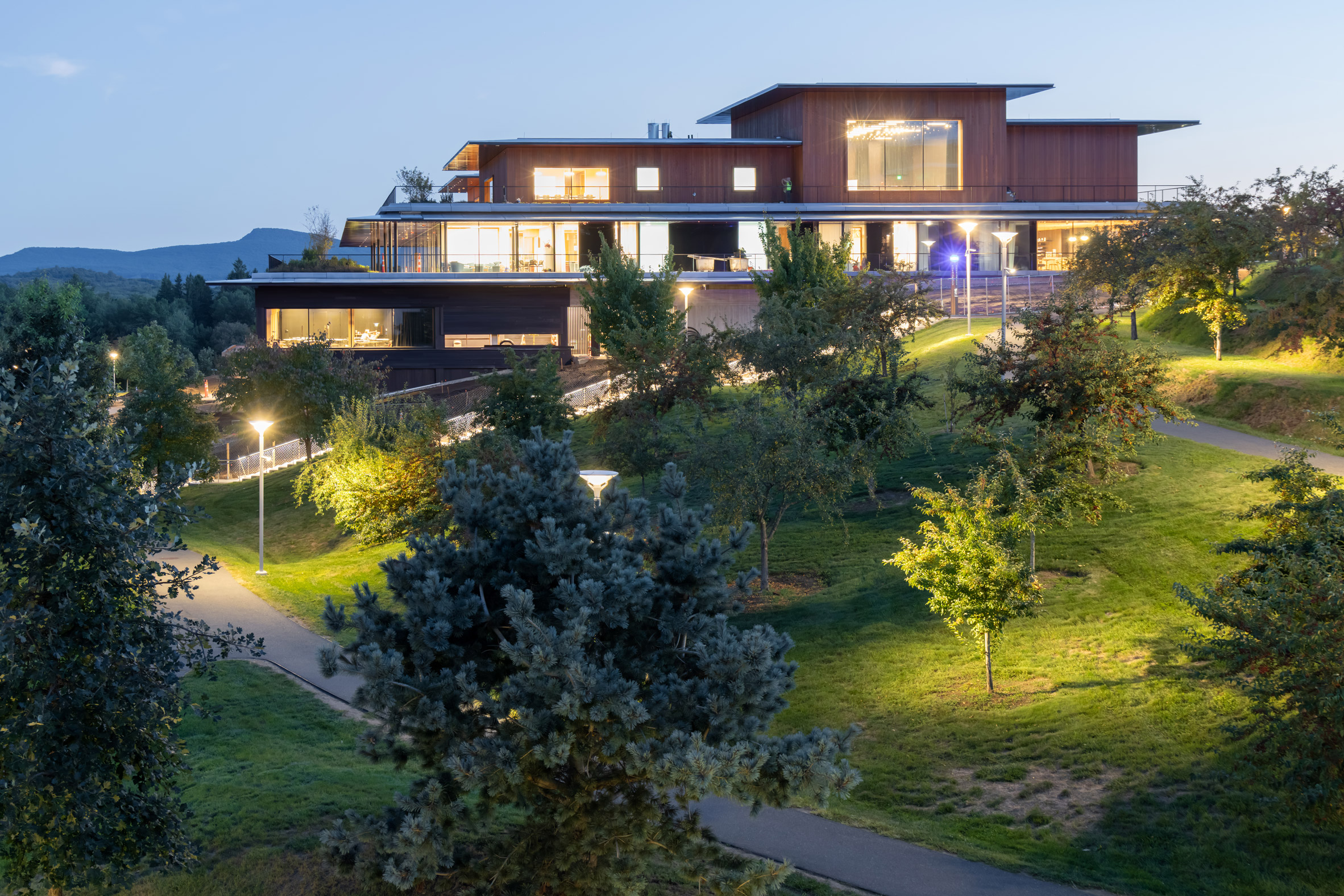 Herzog & de Meuron Mass Timber Amherst Extension