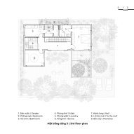 Plan of House K by HGAA