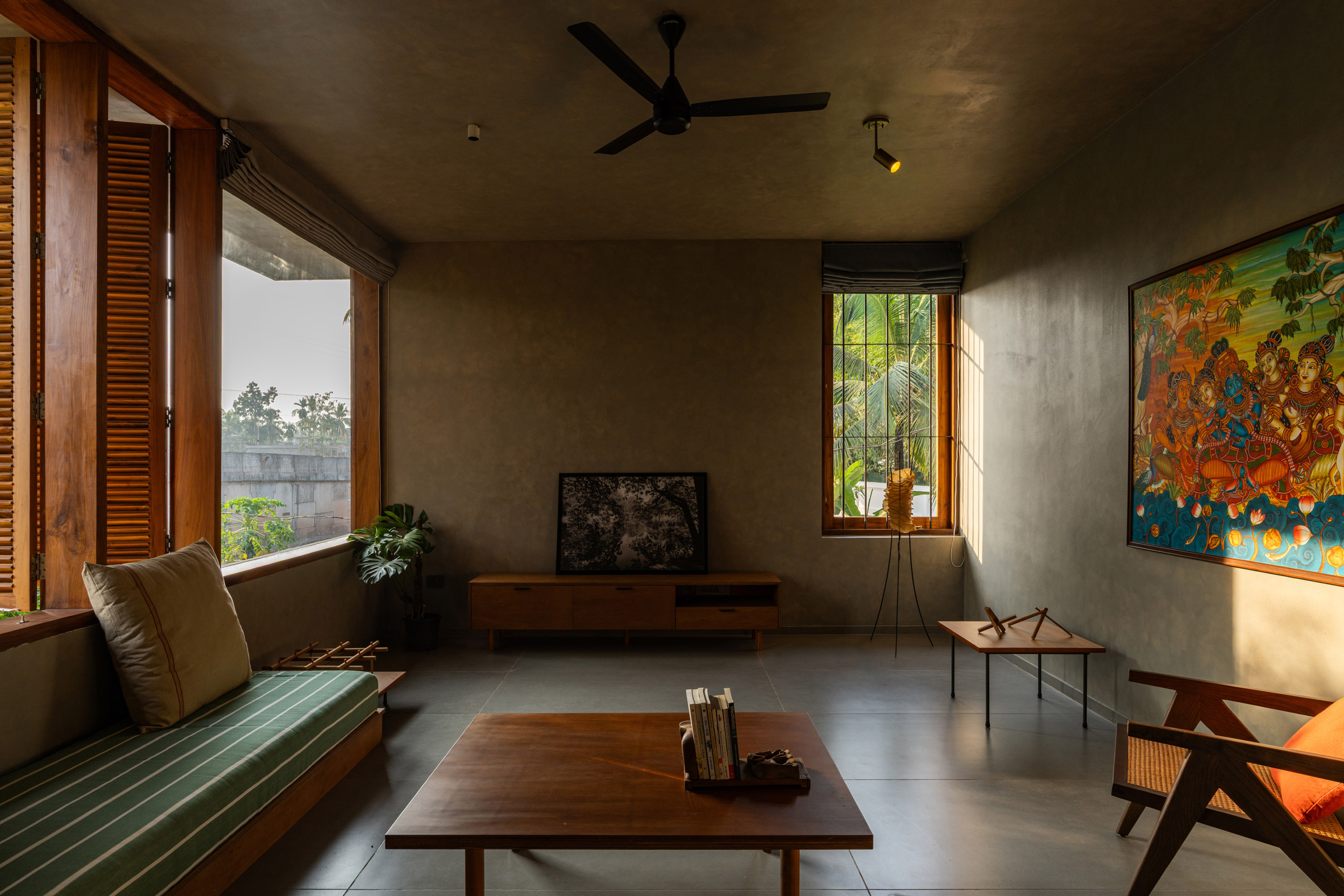 House Beyond the Mango Trees interior