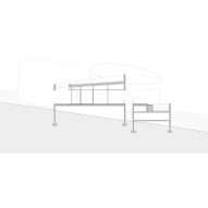 Section of House in Las Rozas by Fran Silvestre Arquitectos