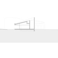 Section of House in Las Rozas by Fran Silvestre Arquitectos