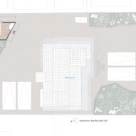First floor plan of House in Mibu by Tato Architects