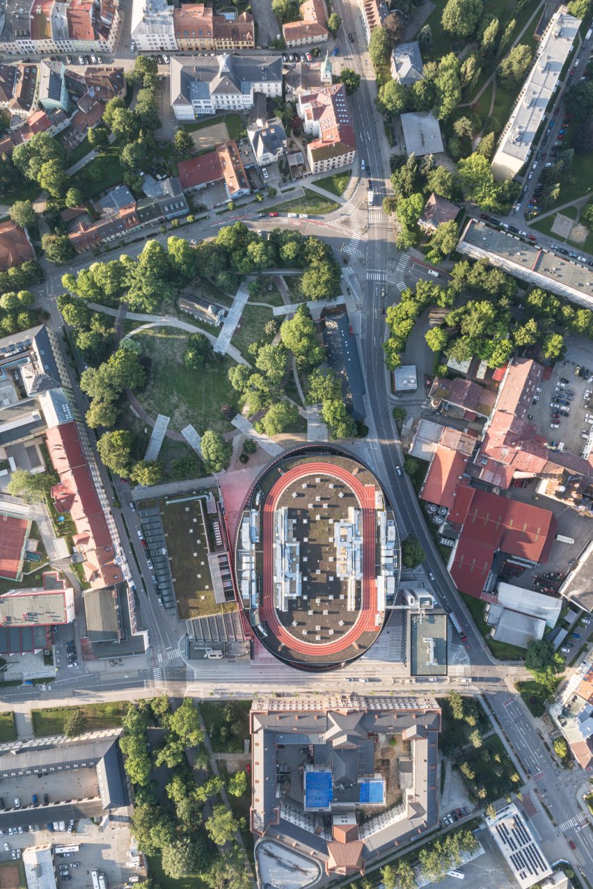 Jihlava Municipal Arena by Chybik + Kristof