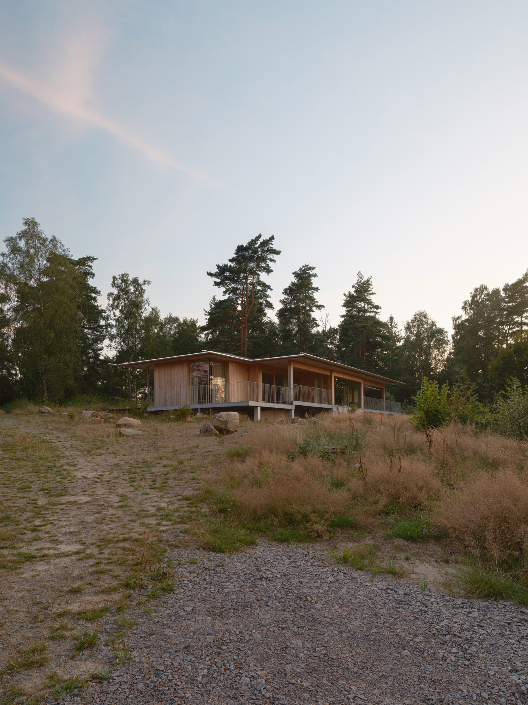 Exterior view of Pine House