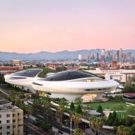 MAD's spaceship-like Lucas Museum revealed ahead of opening