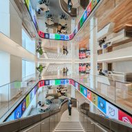 TPG Architecture creates an "office as stadium" for Major League Soccer headquarters