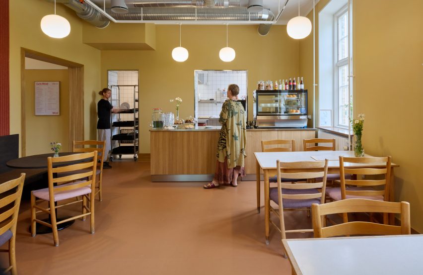 Cafe interior