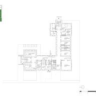 Ground floor plan of Mind Museum by CF Møller