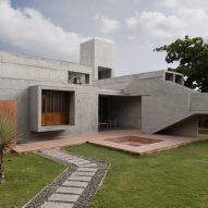 Monastic Field house in India by Roomoor