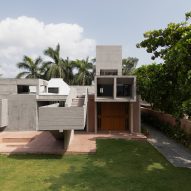 Monastic Field house in India by Roomoor