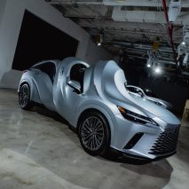 MSCHF twists Lexus cars into shapes informed by 3D modeling