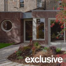 Pend uses skinny red bricks for Newhaven extension in Edinburgh