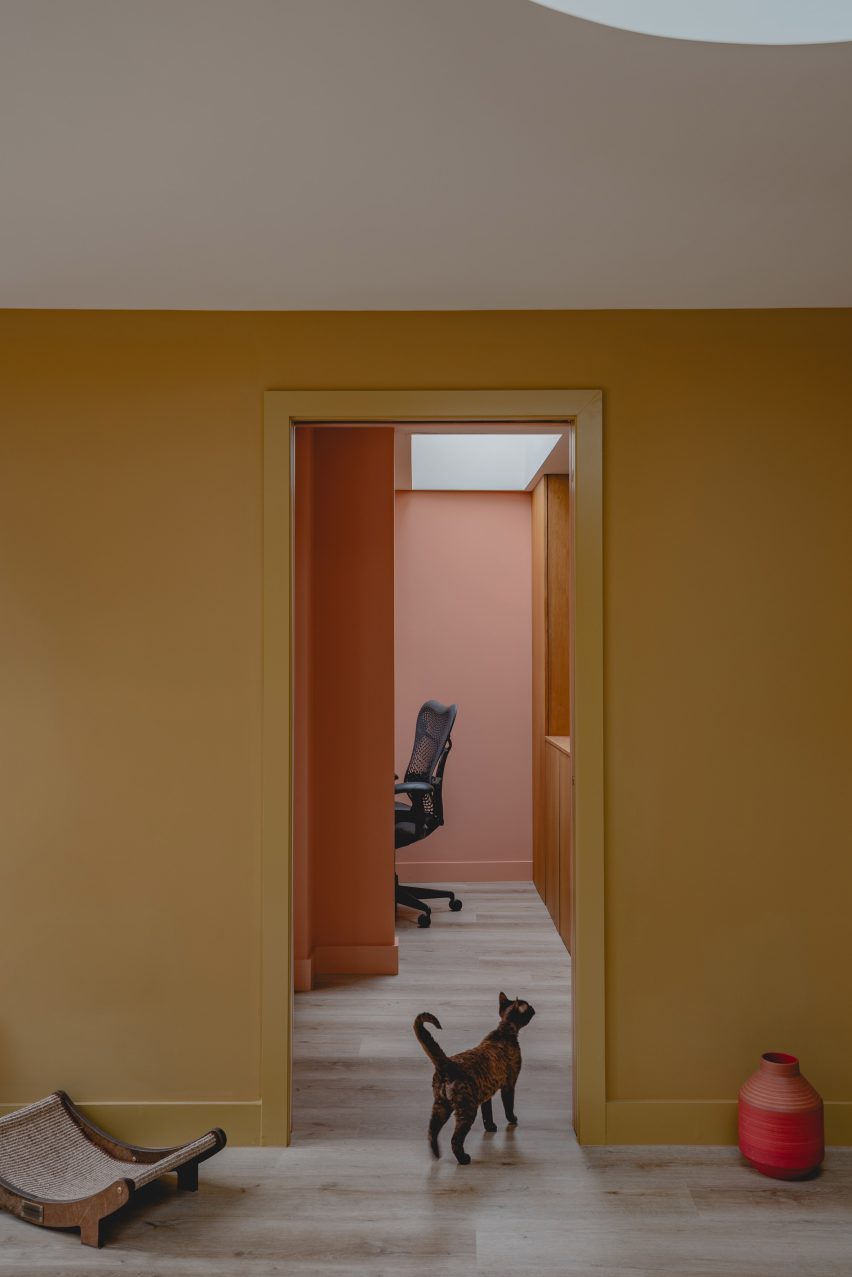 View towards study area at home extension by Pend