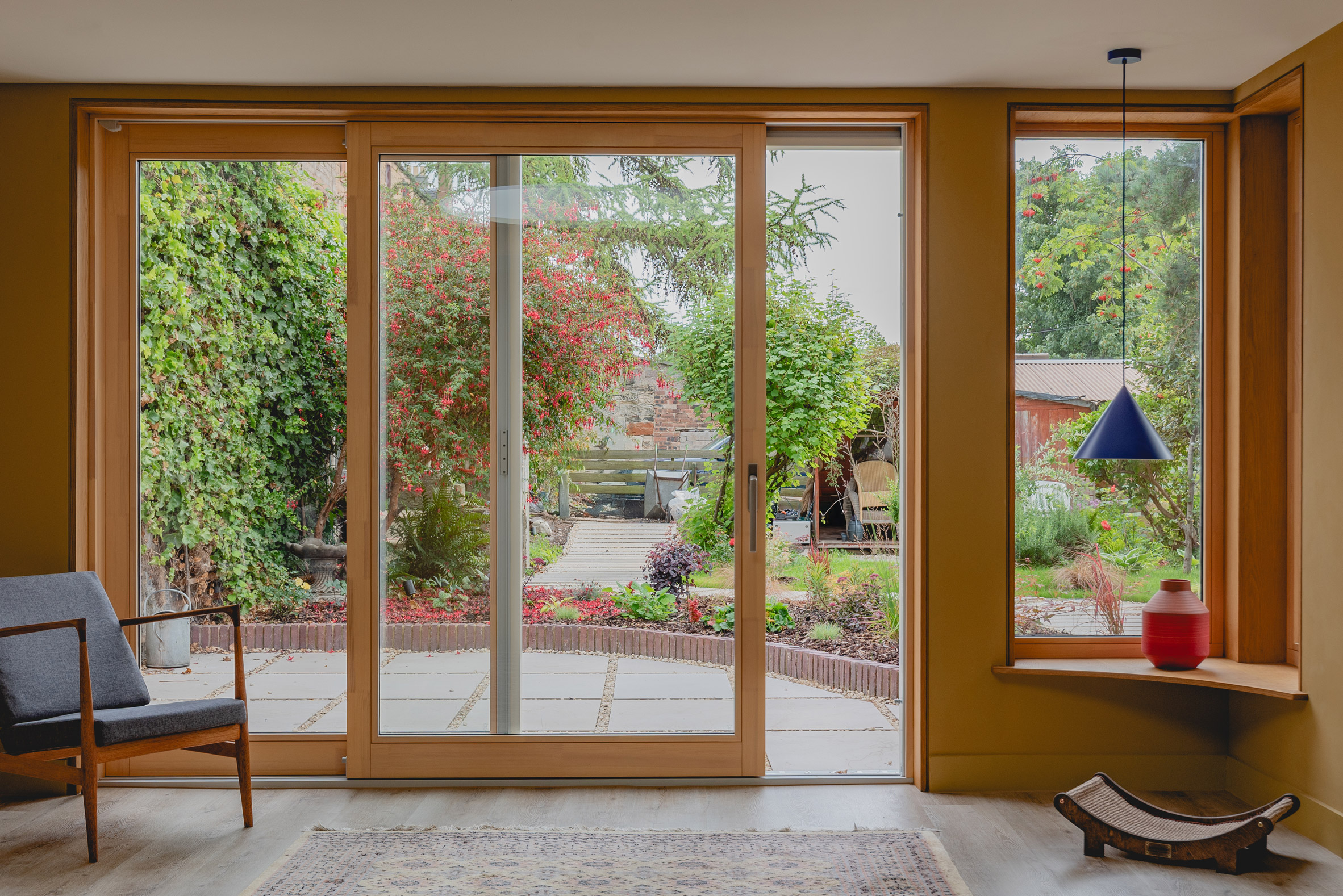 Home extension interior by Pend