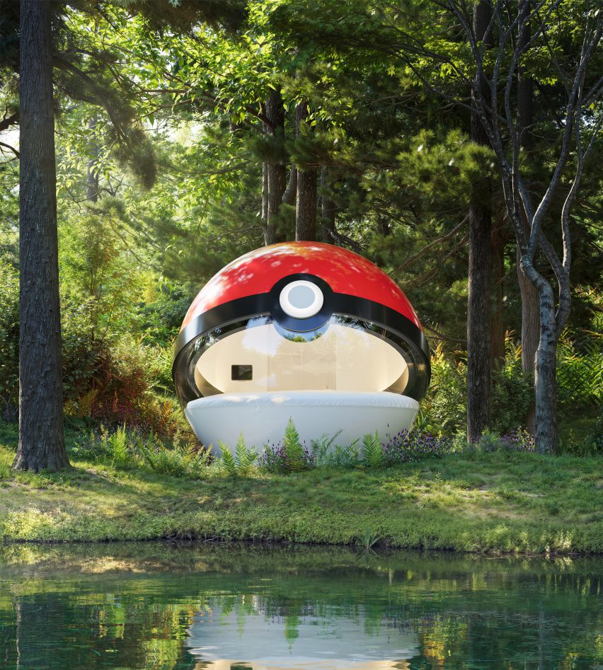 Poké Ball-Themed Hotel by Not A Hotel