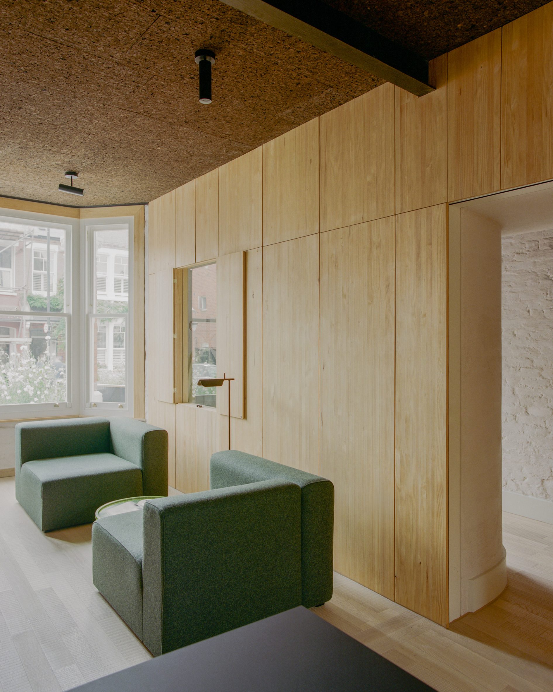 Reception room at Pine House by Polysmiths