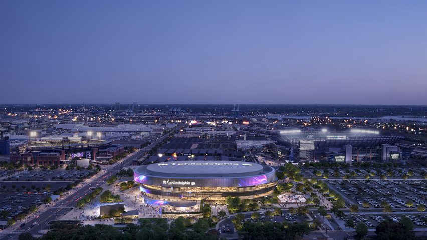 Populous 76ers arena