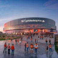 Populous and Moody Nolan design 76ers and Flyers arena as "landmark" for Philadelphia