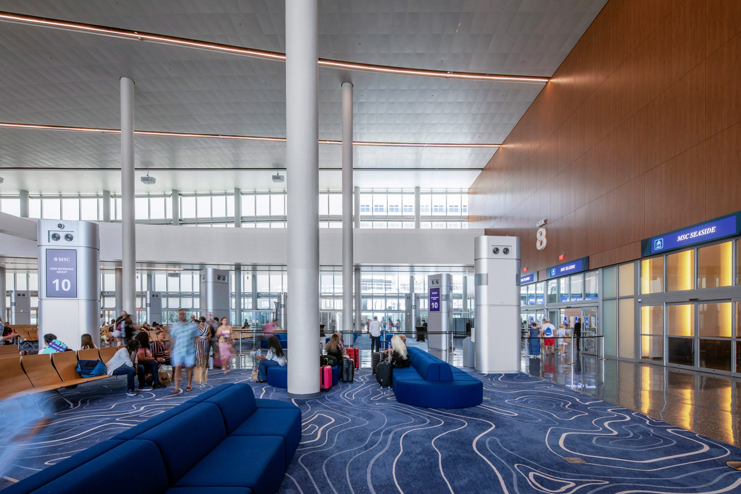 Port Miami cruise terminal by Arquitectonica