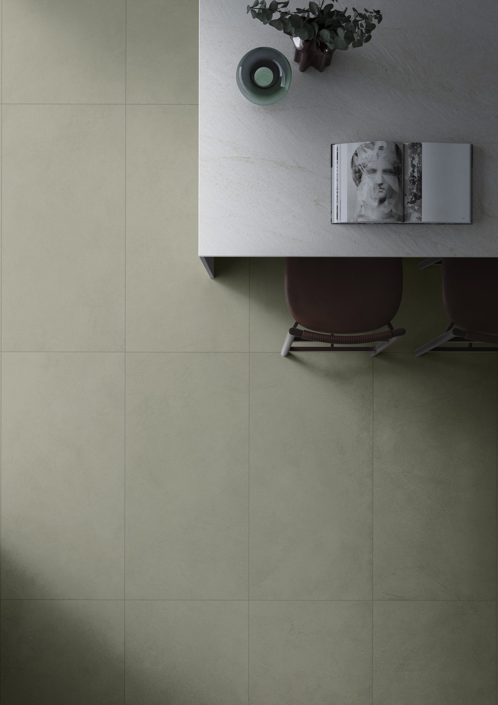 Resincode tile collection by Vitra