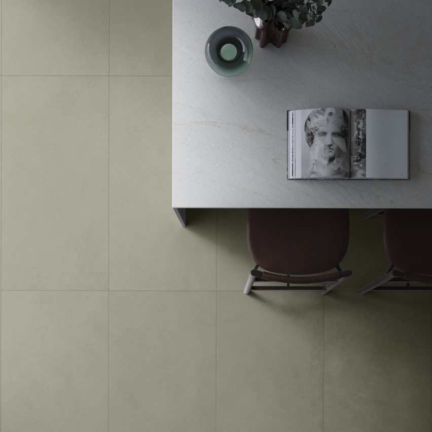 Resincode tile collection by Vitra