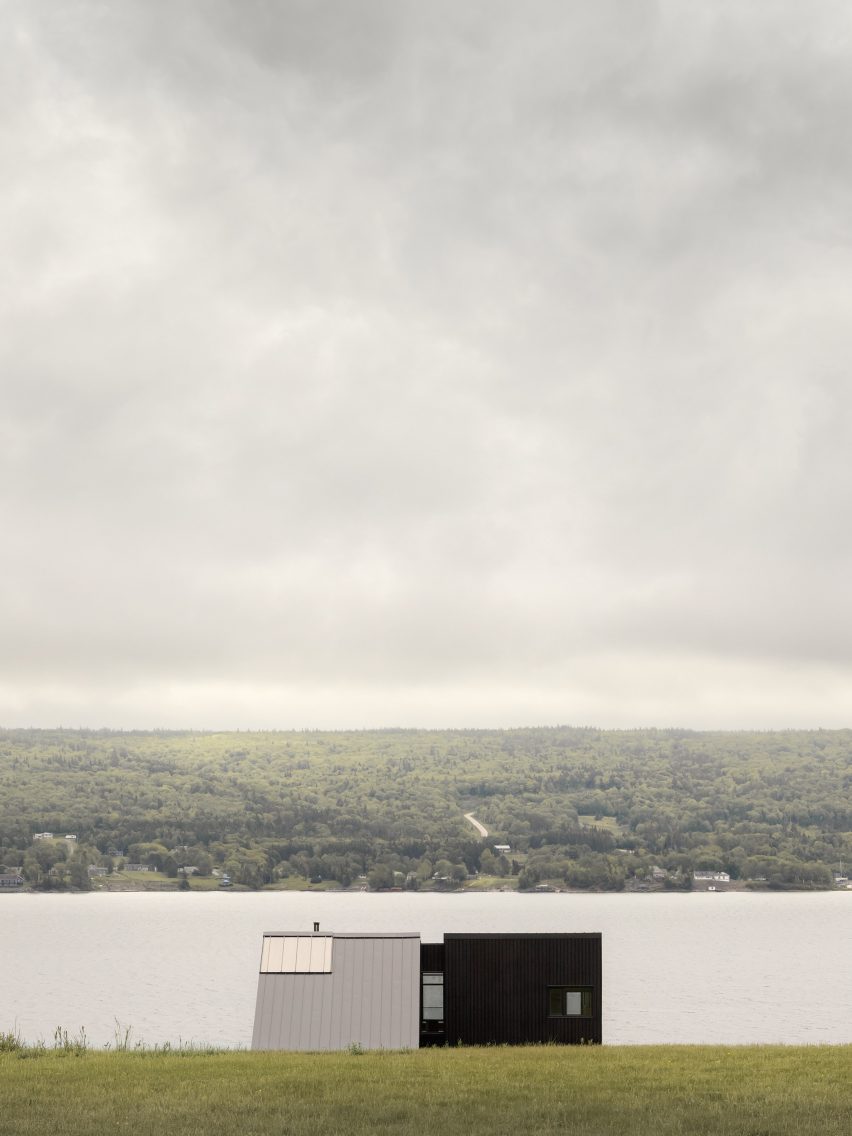 RHAD House view from lake in Nova Scotia