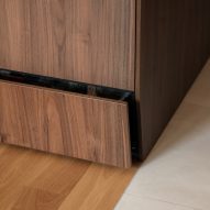 Eba equips kitchens with floor-level storage thanks to Santos' plinth drawer