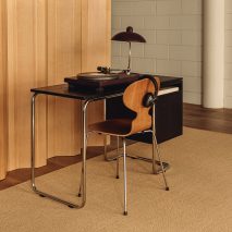 Fritz Hansen Sound Club features Bauhaus-style listening spaces