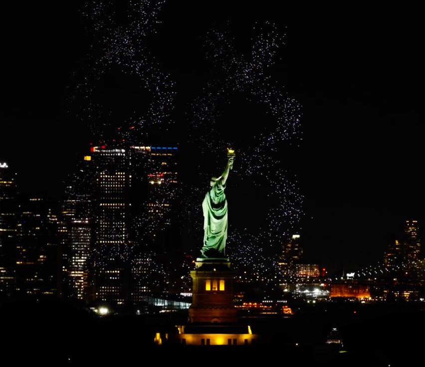 Studio Drift drone 9/11
