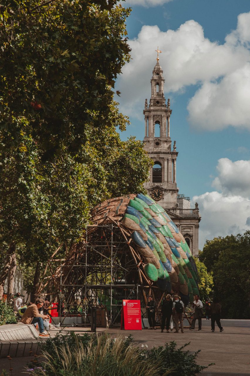 Pavilion on the Strand in London