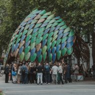The Pangolin Shield pavilion at LDF