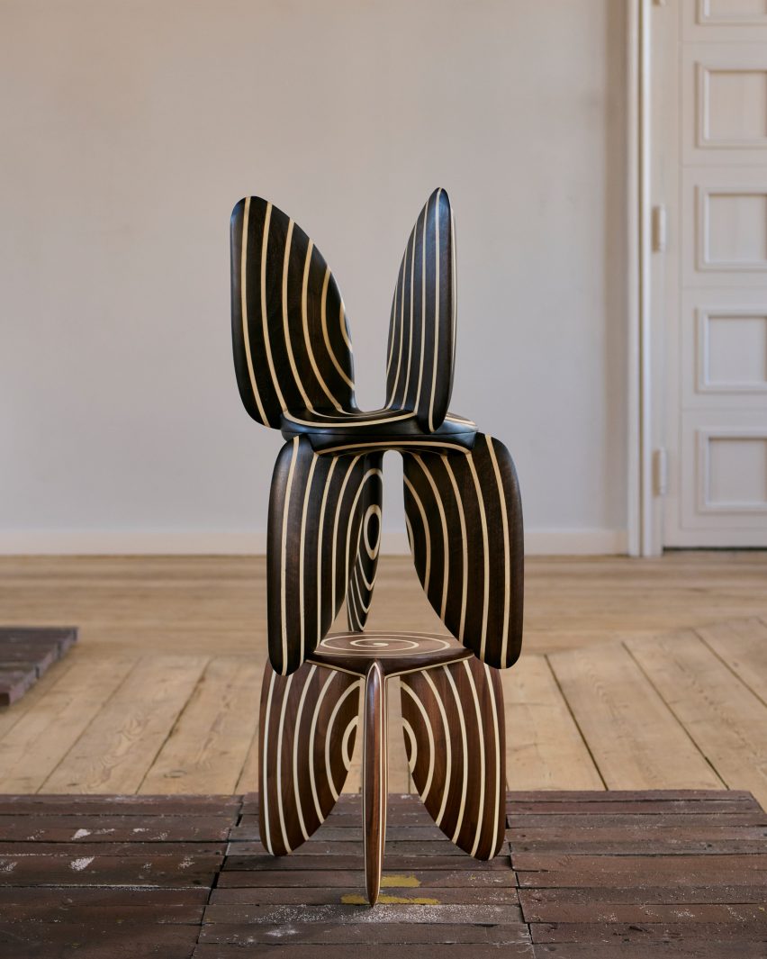 Sculptural chairs
