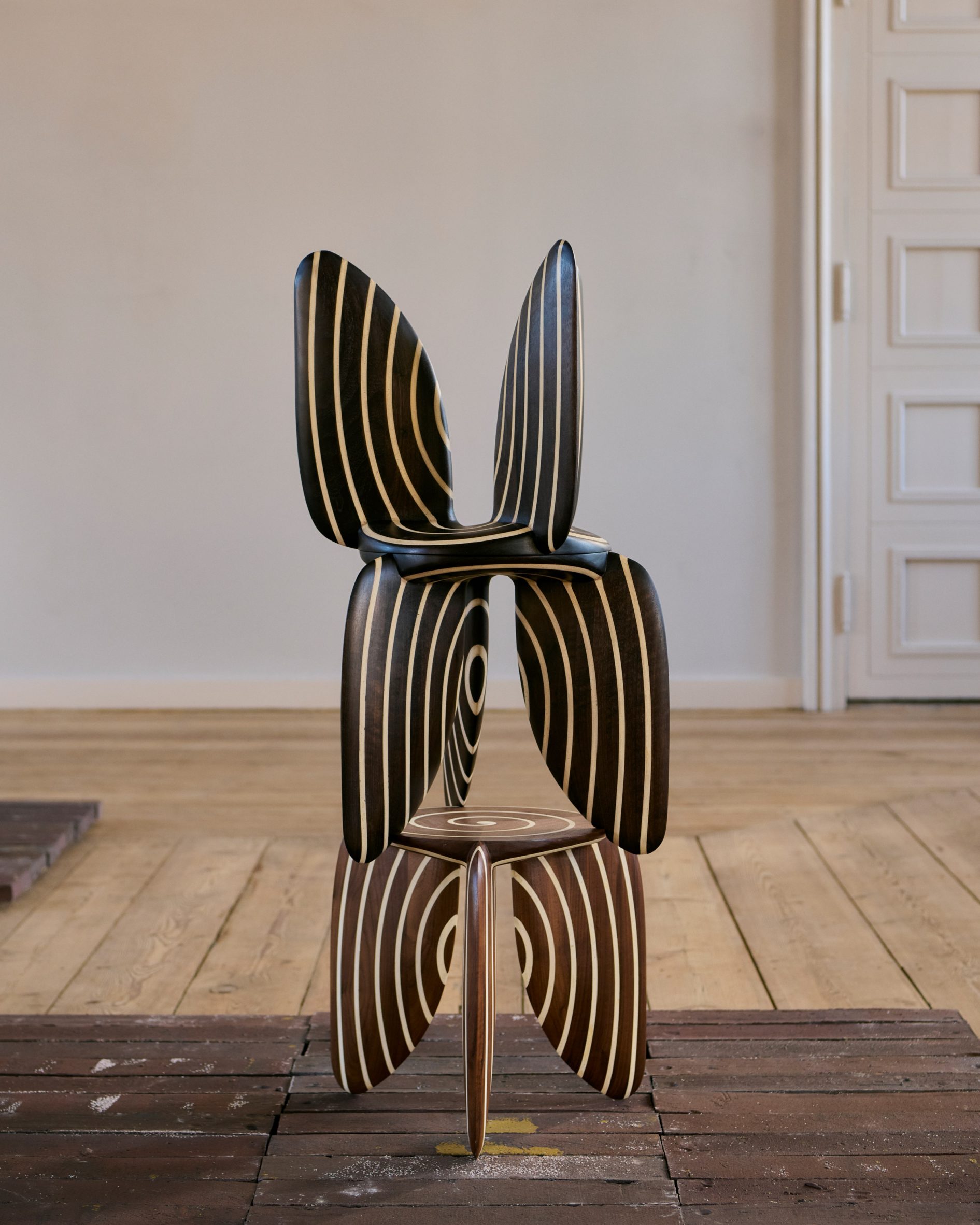 Sculptural chairs