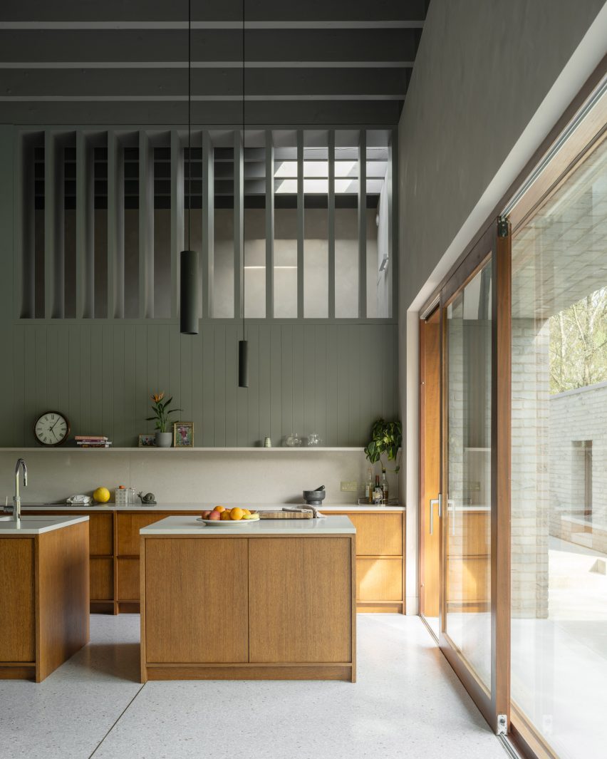 Wooden kitchen