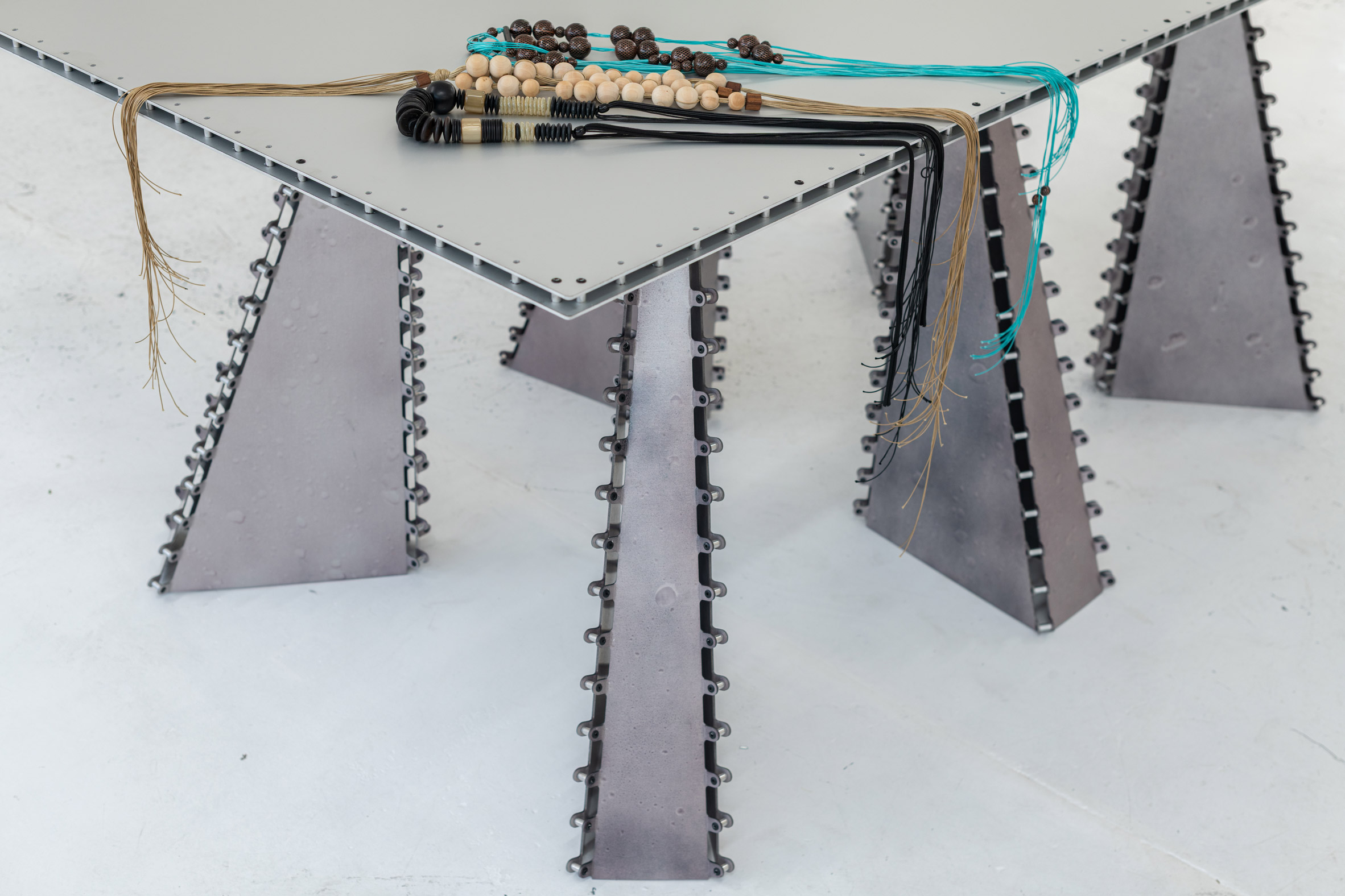 Riveted table