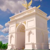 Construction of "Arc de Trump" set to begin in next two weeks