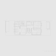 Penthouse in Belgium by Merckx-Holvoet Architecten plans