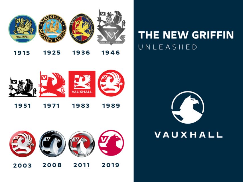 Vauxhall car logo
