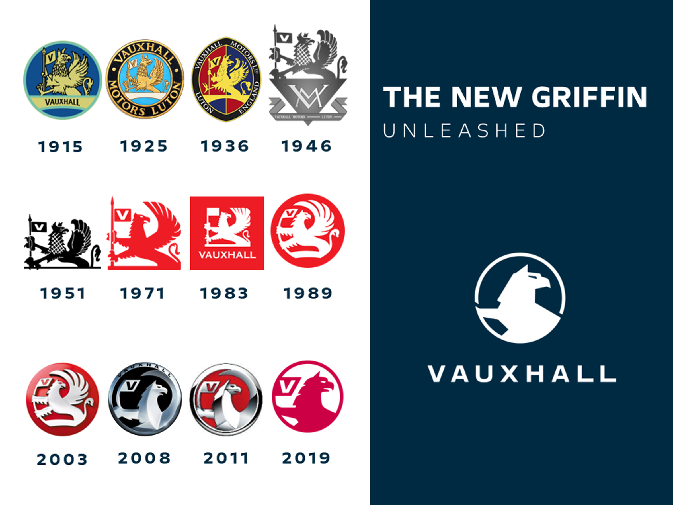 Vauxhall car logo