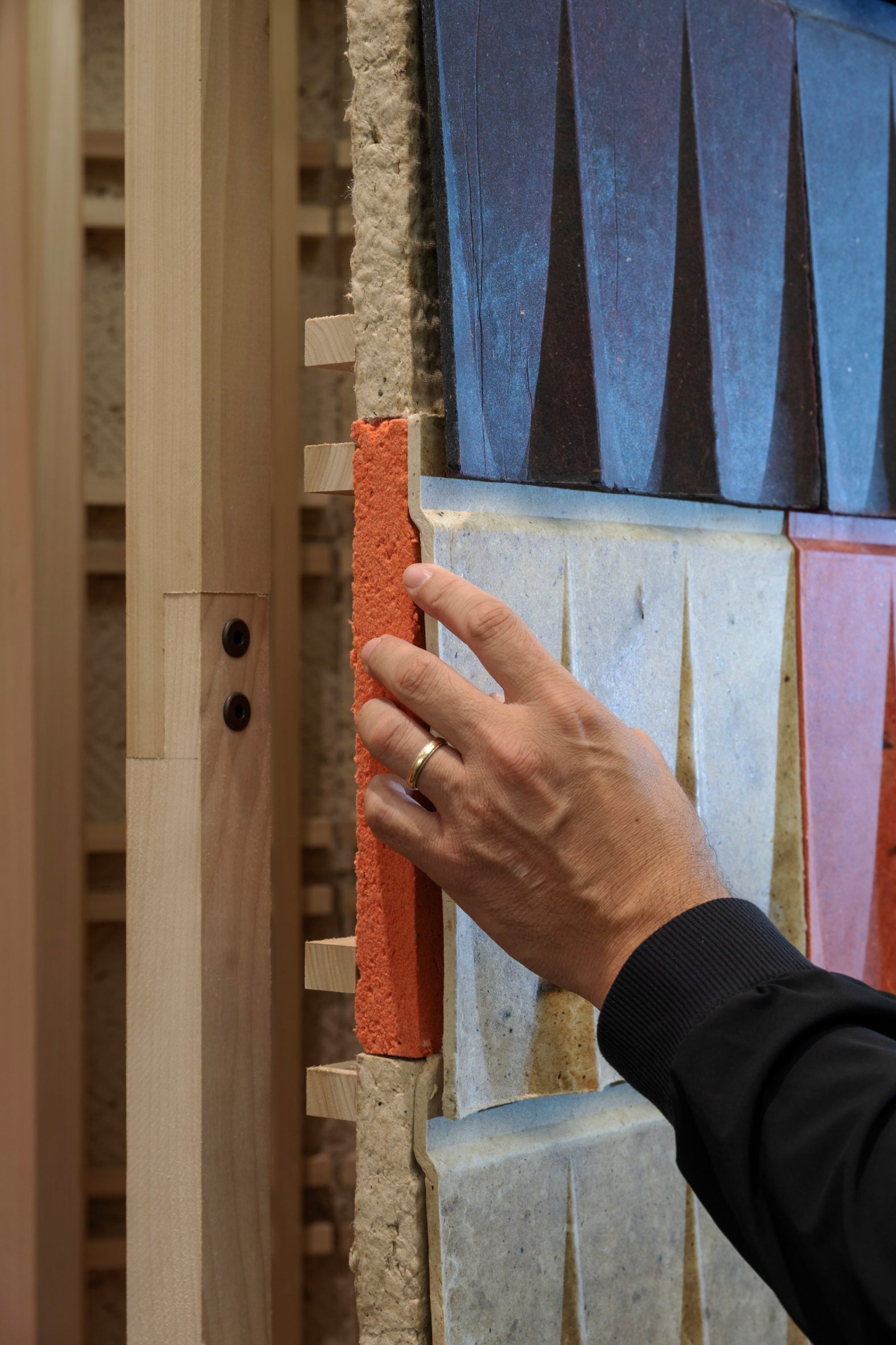 Cladding by Grinham Research Group at Oslo Architecture Triennale