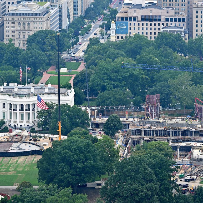 White House ballroom construction