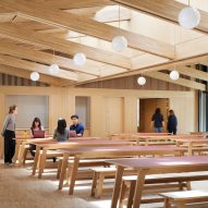 Winchester College boarding house by Stanton Williams