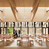 Winchester College boarding house by Stanton Williams